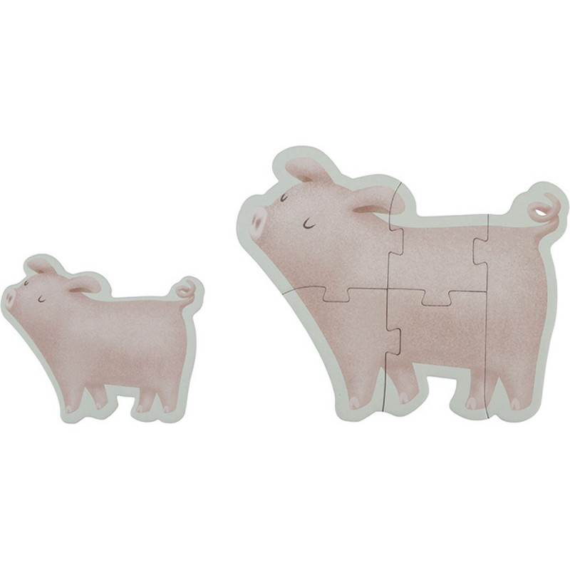 6 in 1 puzzel little farm - Little Dutch