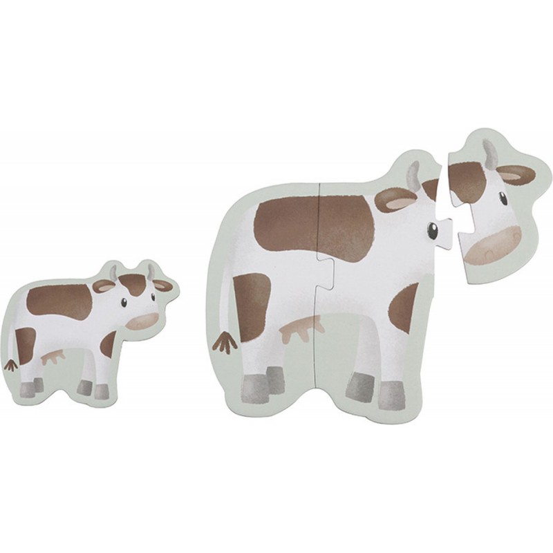 6 in 1 puzzel little farm - Little Dutch