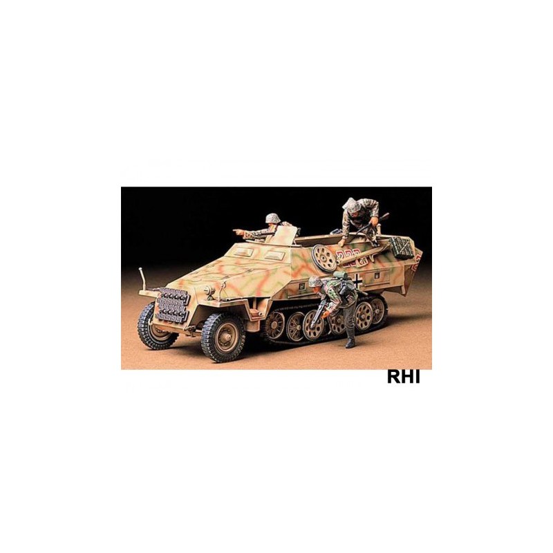 Ger SD KFZ 251/1 Personenwagen Tank 1:35, Tamiya