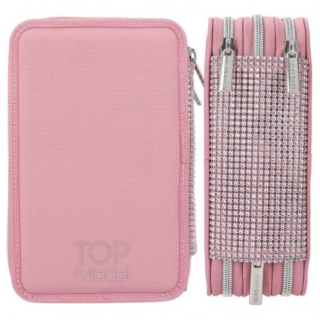 TOPModel 3-vaks etui GLITTER QUEEN 12522