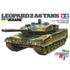 BW KPz Leopard 2 A6 (3) Ukraine Tank 1:35, Tamiya