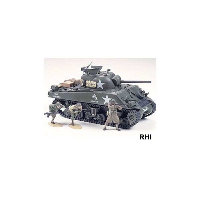 US-M4A3 Sherman 75mm Gun Tank 1:35, Tamiya