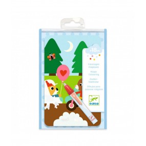 Djeco -Magisch kleuren met water- park