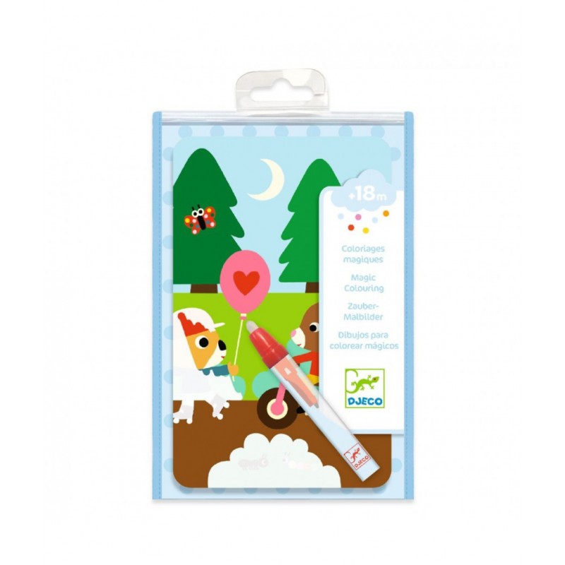Djeco -Magisch kleuren met water- park