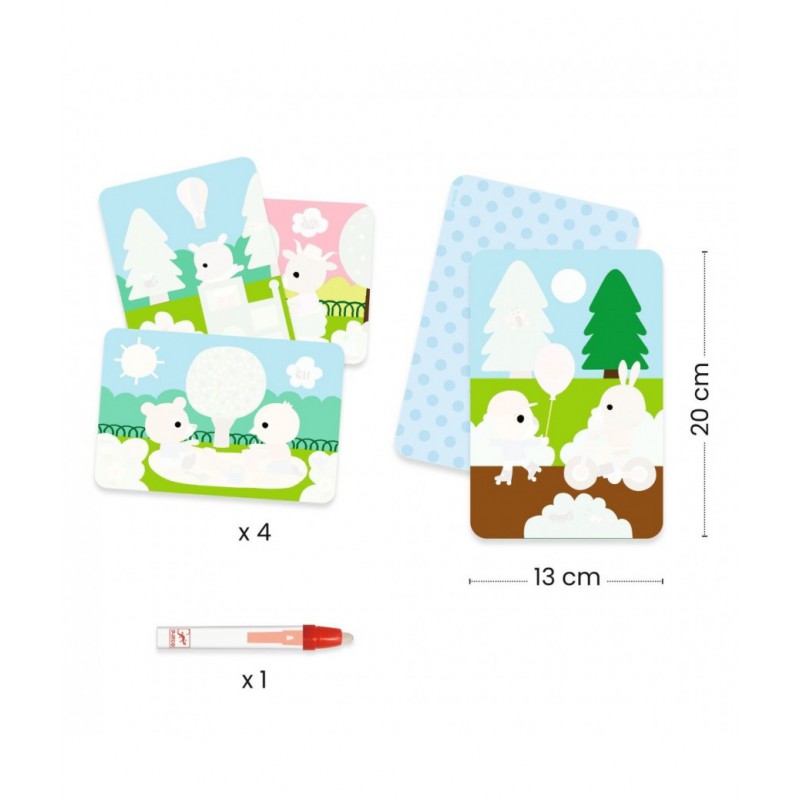 Djeco -Magisch kleuren met water- park