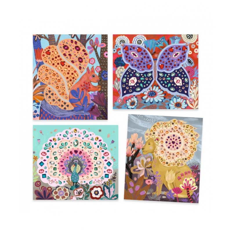 Djeco Artistic strass, wild beauty