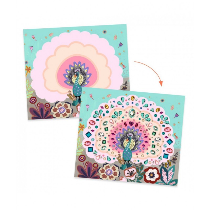 Djeco Artistic strass, wild beauty