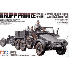 krupp-protze-kfz69-towing-truck-with-37cm-pak-135-tamiya