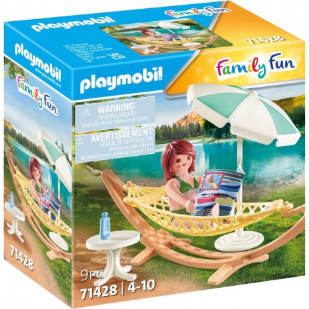 Playmobil Family Fun - 71428 Hangmat met figuur