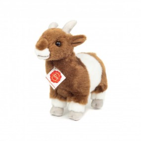 Hermann Teddy - geit bruin/wit 22cm