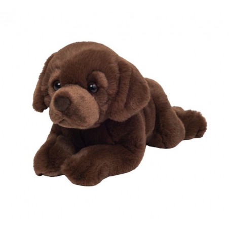 Hermann Teddy - labrador liggend bruin 32cm