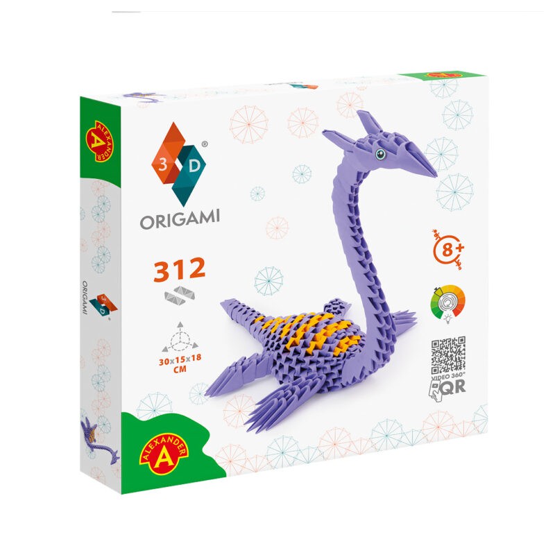 Origami 3D Plesiosaurus