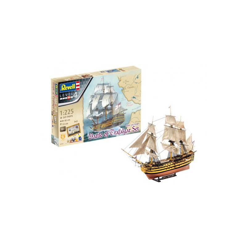 HMS Victory, Battle of Trafalgar Cadeau Set 1:225, Revell
