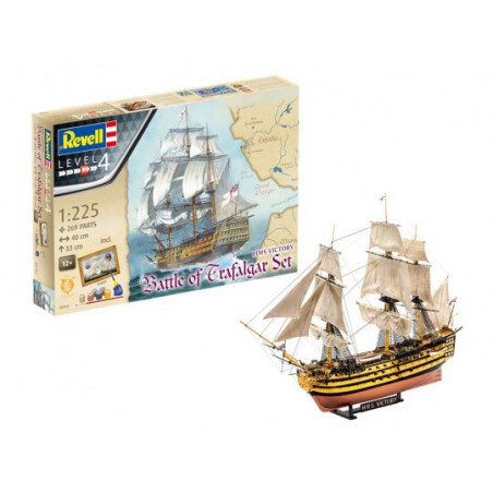 HMS Victory, Battle of Trafalgar Cadeau Set 1:225, Revell