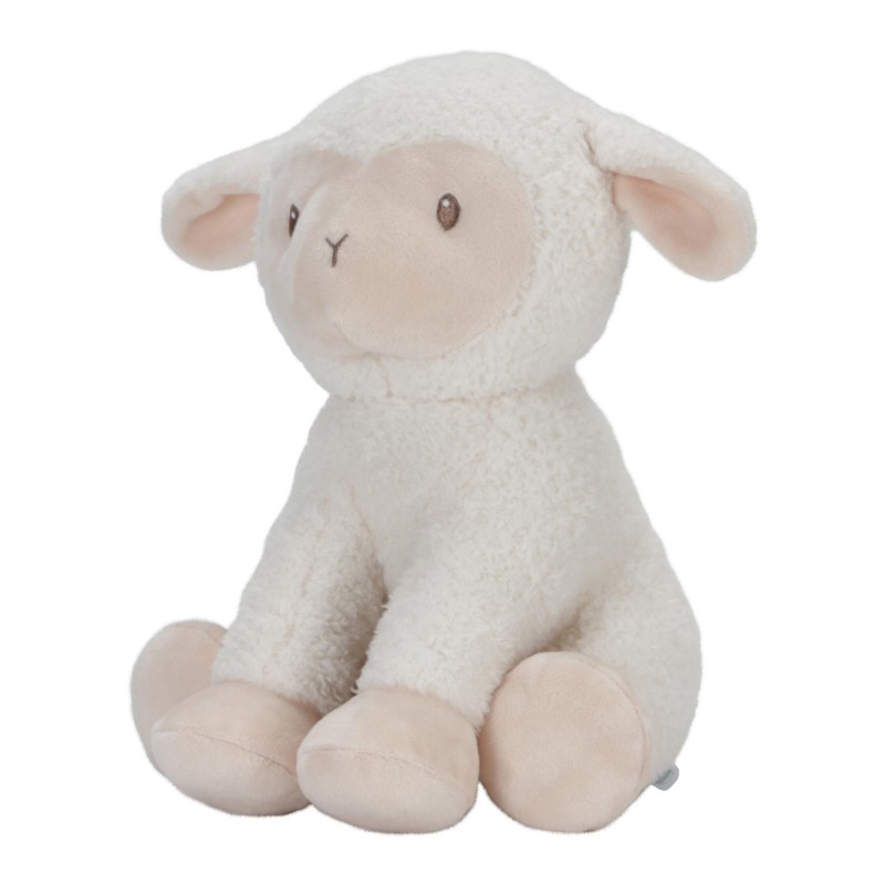 Knuffel schaap 25cm little farm - Little Dutch