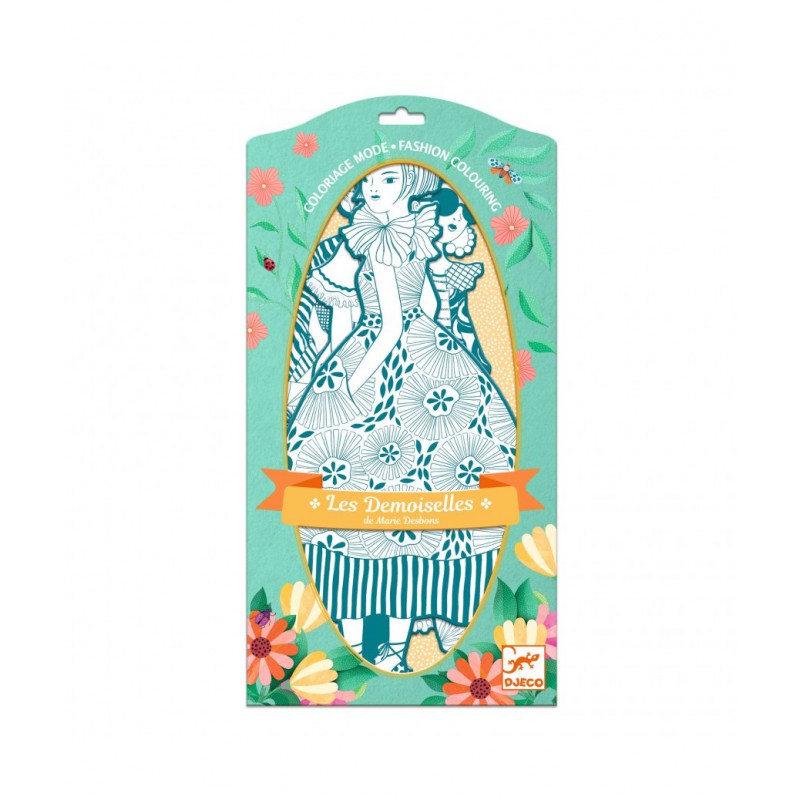 Djeco - Mode kleurplaten, Rebekka