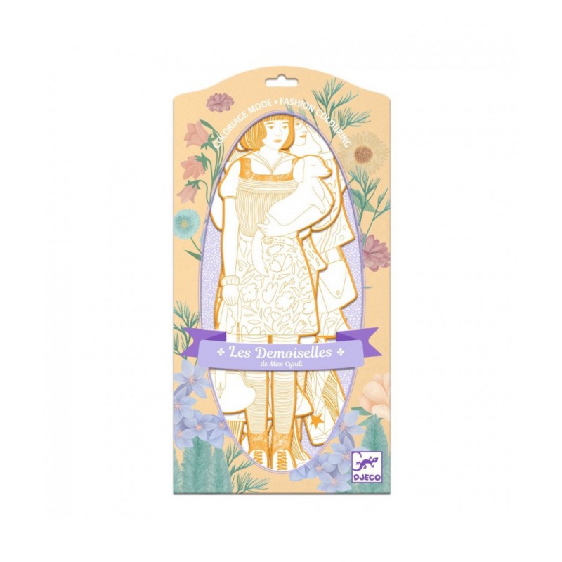 Djeco - Mode kleurplaten, Scout