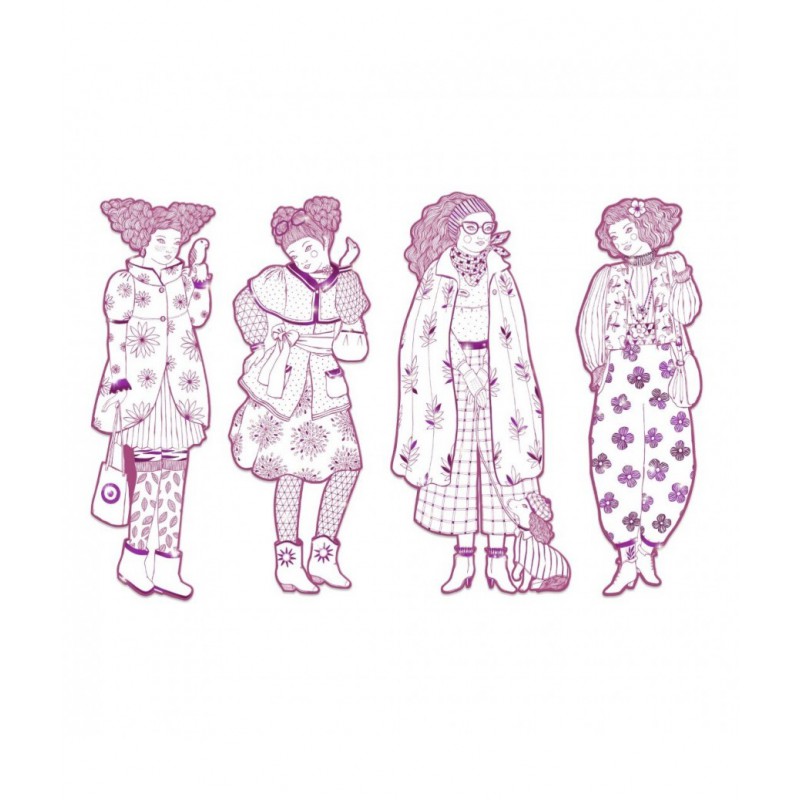 Djeco - Mode kleurplaten, Rosemary