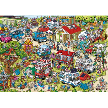 1000stukjes Ravensburger The campsite