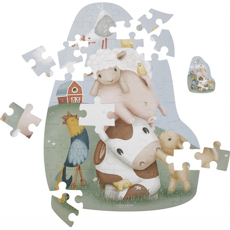 Vloerpuzzel little farm - Little Dutch