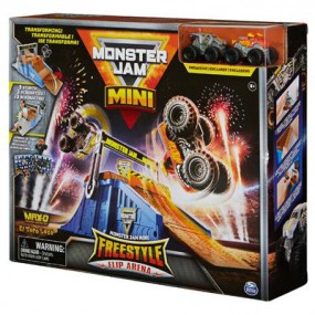 Monster Jam -  Mini Freestyle Flip Arena Die-cast