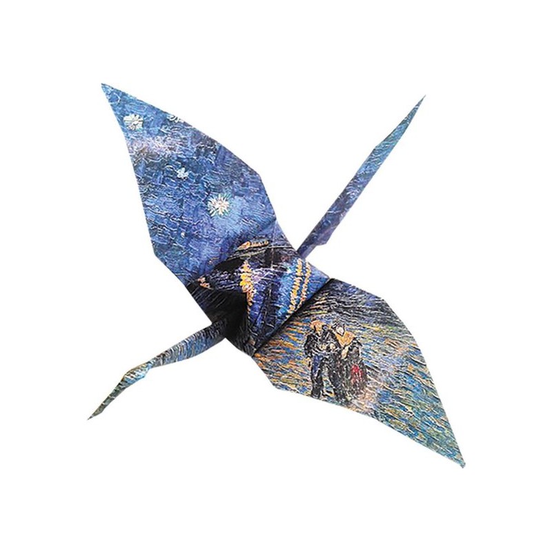 Fridolin Art Origami kraanvogel Van Gogh