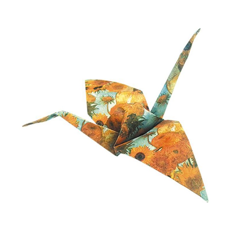 Fridolin Art Origami kraanvogel Van Gogh