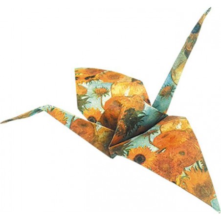 Fridolin Art Origami kraanvogel Van Gogh