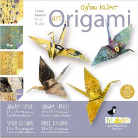 Fridolin Art Origami Kraanvogel  Gustav Klimt