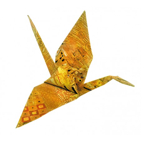 Fridolin Art Origami Kraanvogel  Gustav Klimt