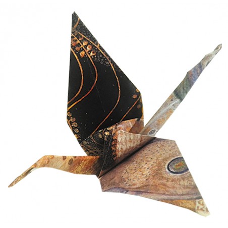 Fridolin Art Origami Kraanvogel  Gustav Klimt