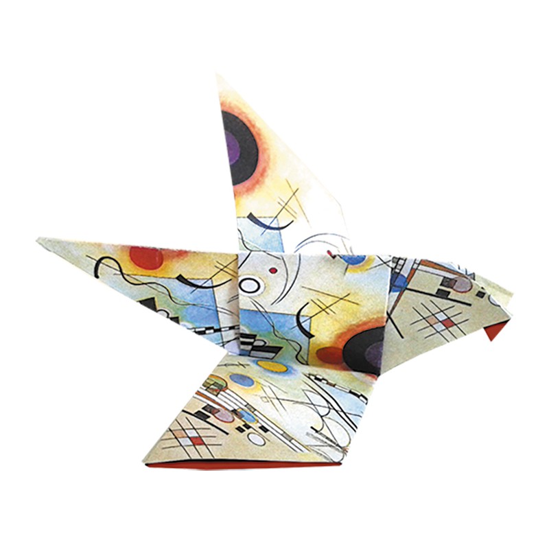 Fridolin Art Origami vogel Kandinsky