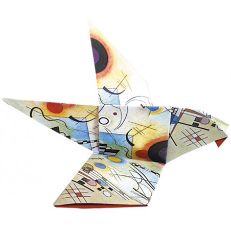 Fridolin Art Origami vogel Kandinsky