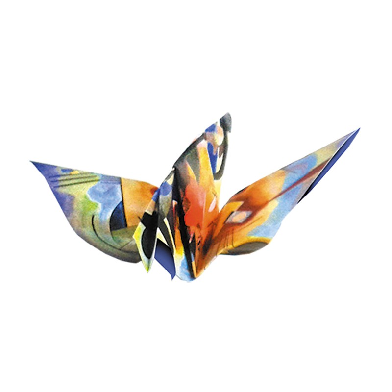 Fridolin Art Origami vogel Kandinsky