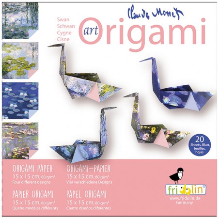 Fridolin Art Origami Claude Monet