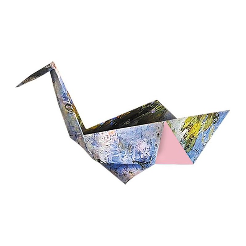 Fridolin Art Origami zwaan Claude Monet