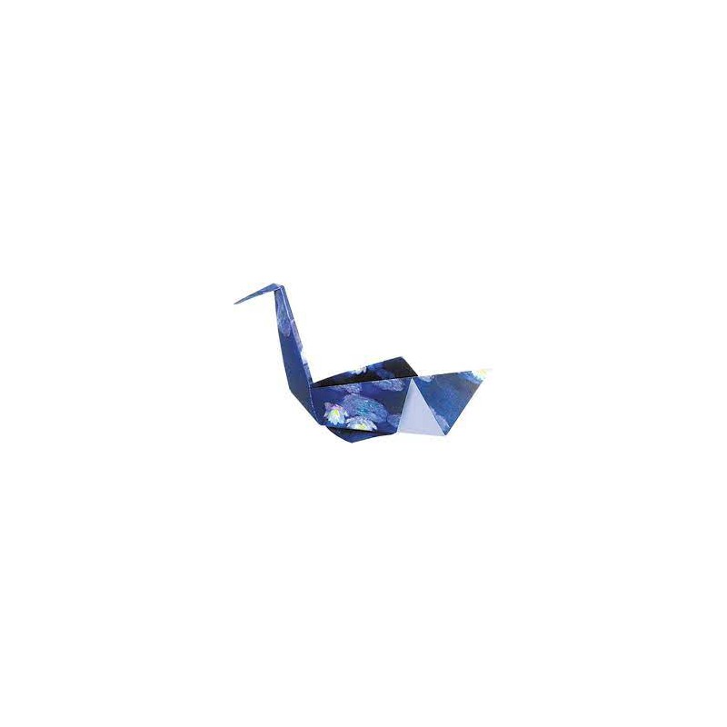Fridolin Art Origami zwaan Claude Monet