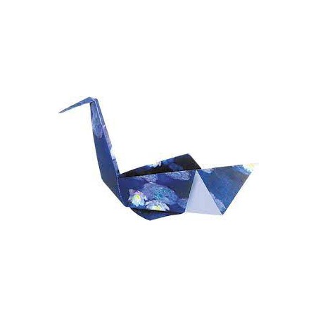 Fridolin Art Origami zwaan Claude Monet