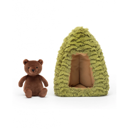 Forest fauna bear, Jellycat