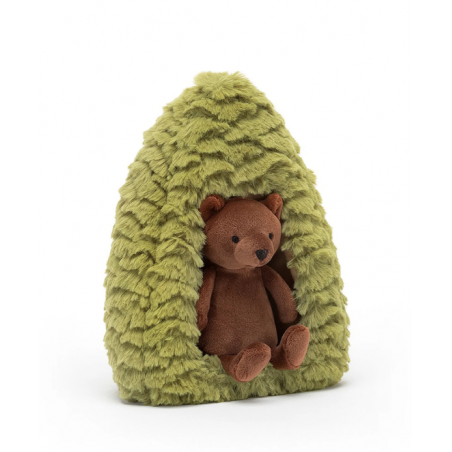 Forest fauna bear, Jellycat