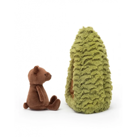 Forest fauna bear, Jellycat