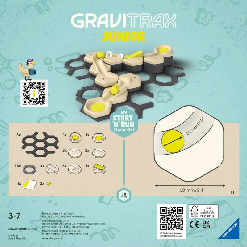 Gravitrax Junior: Starter-Set My start 'n' run Ravensburger