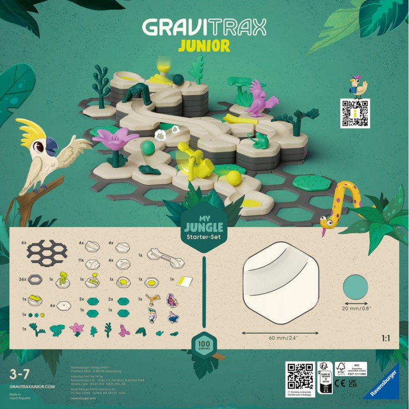 Gravitrax Junior: Starter-Set My Jungle Ravensburger