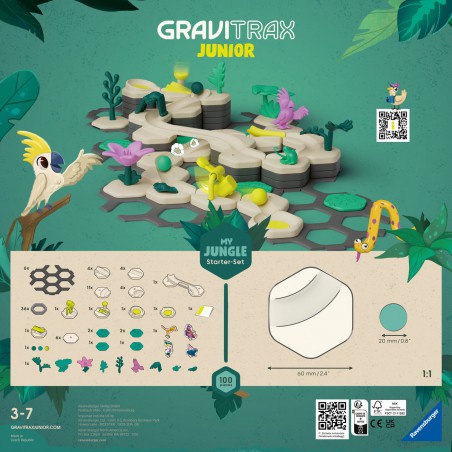 Gravitrax Junior: Starter-Set My Jungle Ravensburger Gravitrax Junior: Starter-Set My Jungle Ravensburger