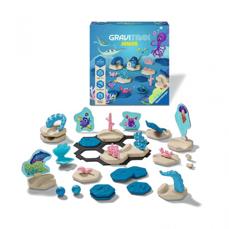 Gravitrax Junior: Uitbreiding My Ocean decoration Ravensburger