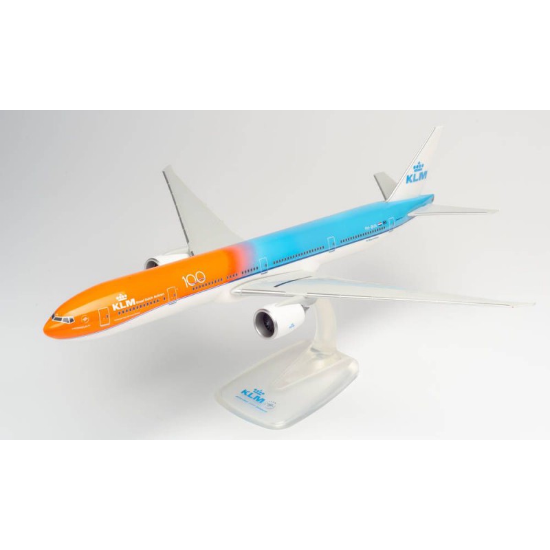 Boeing 777-300ER KLM Orange Pride 100 Jaar 1:200, Herpa