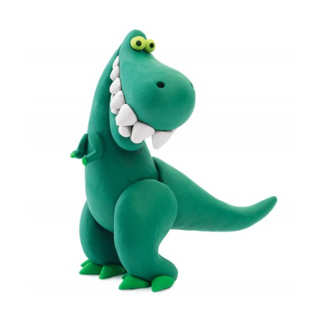 Hey Clay: Dino's - 6 figuren 15 potjes