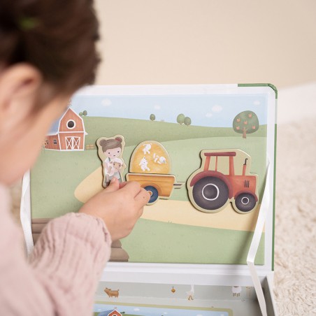 Magnetisch speelbord - Little Farm - Little Dutch