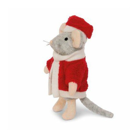 Het Muizenhuis Kerstman Knuffel (13CM)