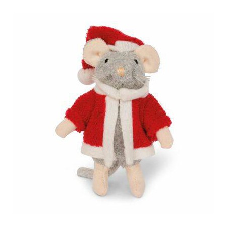 Het Muizenhuis Kerstman Knuffel (13CM)